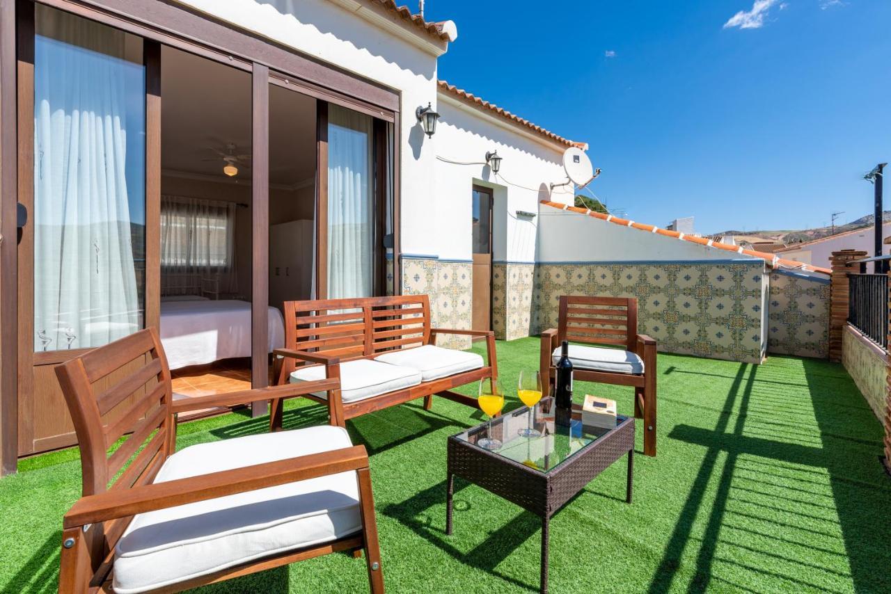 Гостевой дом Casa Angelita Caminito Del Rey, Duplex Con Terraza En El Centro De Andalucia Valle de Abdalagis Экстерьер фото
